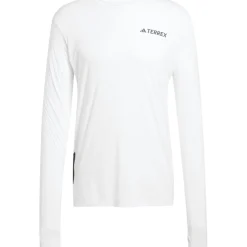 T-Shirts En Tops < adidas TERREX Xperior Climacool+ Shirt met lange mouwen Heren - wit JN8124