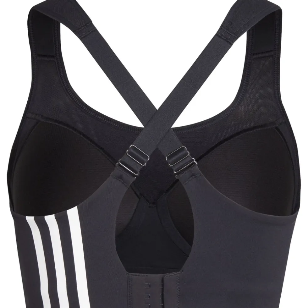 adidas TLRD Impact Sport-BH met sterke ondersteuning Dames - Cup Maat A-B - zwart IQ3384