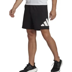 Broeken < adidas Train Eential 9" hort Heren - zwart/wit IB8121