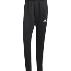 Broeken & Rokken < adidas Train Eential Joggingbroek Heren - zwart/wit IB8168