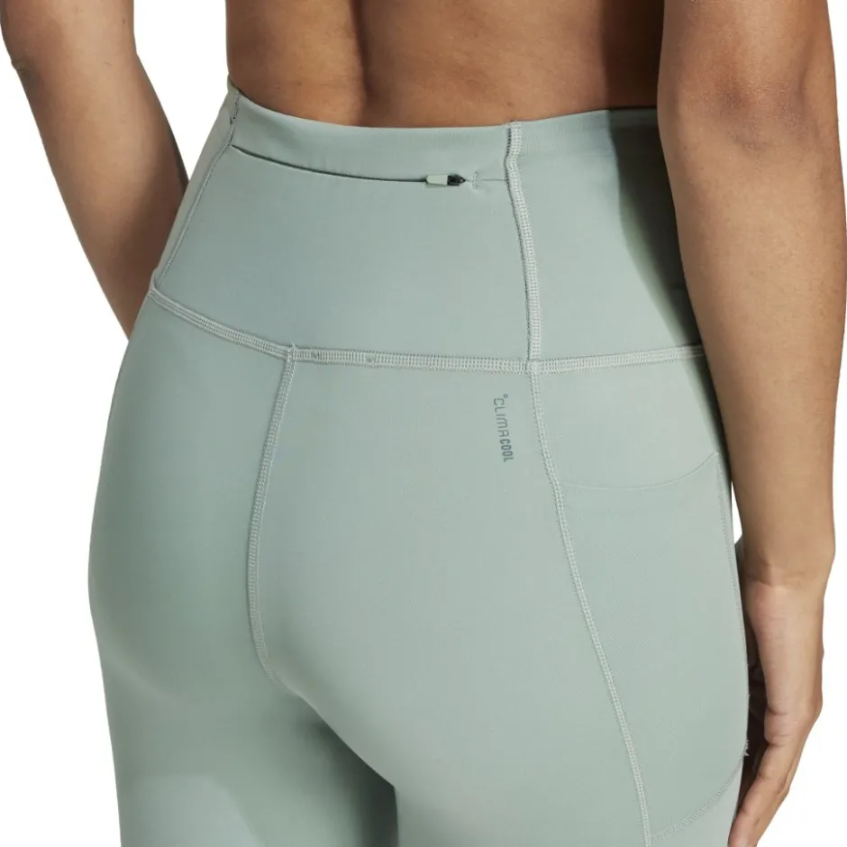 Broeken & Rokken < adida Ultimate Reflective 7/8 Hardlooplegging Dame - ilver green JN6084