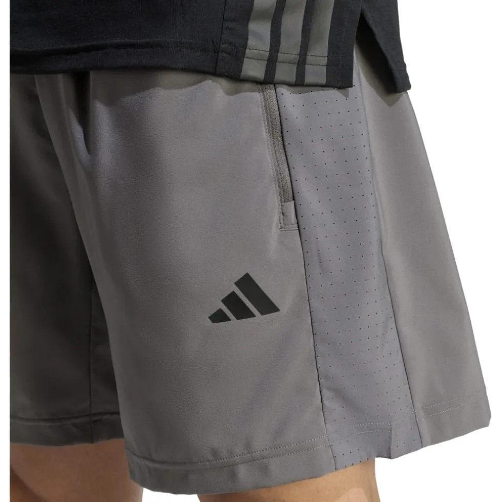 adidas Workout Essentials Base Woven 9" Shorts Heren - grey five KD2949