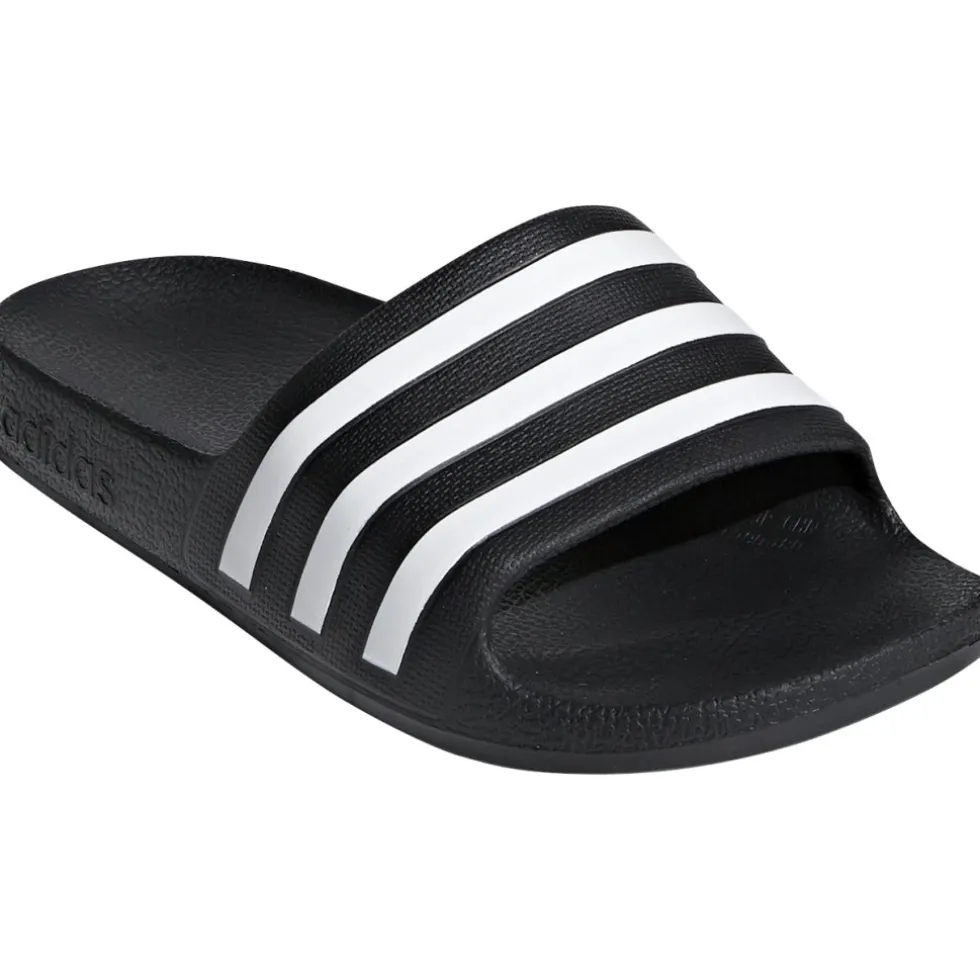 adidas Adilette Aqua Badeslippers Kinderen - core black/future white/core black F35556