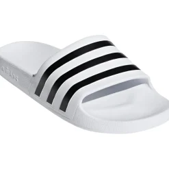 Zwemschoenen|Zwemschoenen < adidas Adilette Aqua Badeslippers - cloud white/core black/cloud white F355
