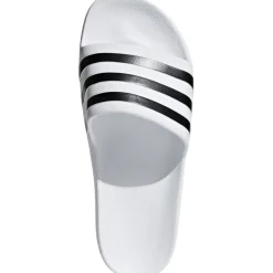 Zwemschoenen|Zwemschoenen < adidas Adilette Aqua Badeslippers - cloud white/core black/cloud white F355