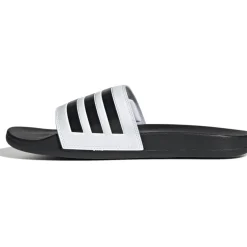 adidas Adilette Comfort Badslippers - white/core black/core black GZ5893