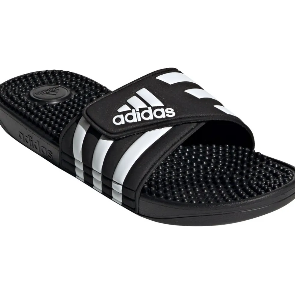 adidas Adissage Badeslippers - core black/cloud white/core black F35580