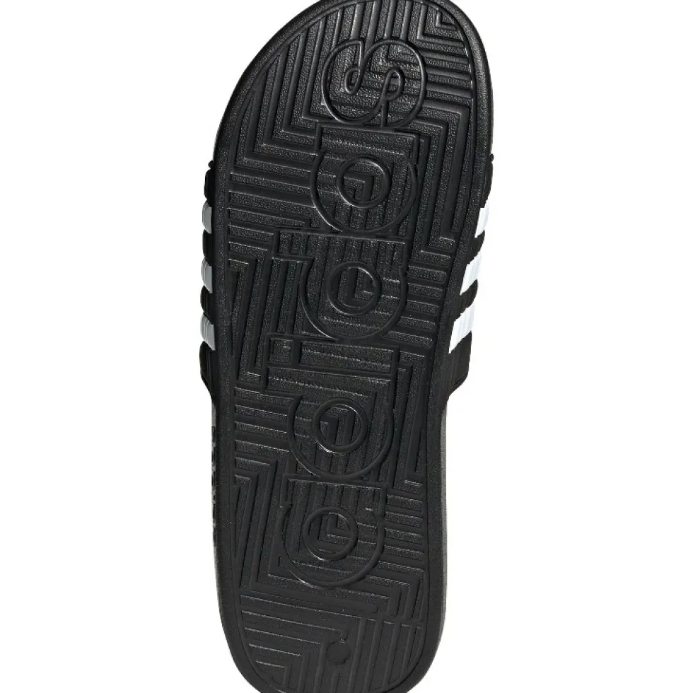 adidas Adissage Badeslippers - core black/cloud white/core black F35580