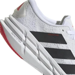 adidas Adistar 4 Hardloopschoenen Heren - white/carbon/pure ruby JR0317