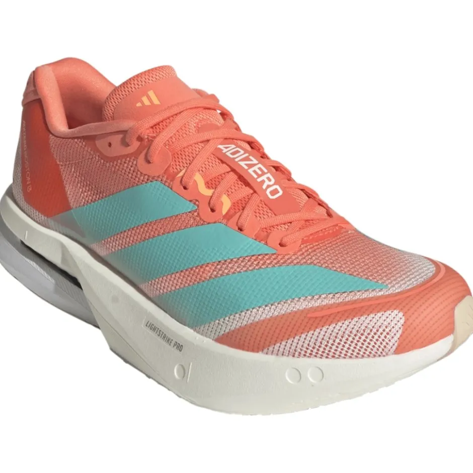 Hardloopschoenen Voor Op De Weg|Schoenen < adidas Adizero Boston 13 Hardloopschoenen Dames - semi coral/flash aqua/flash orange JS4954