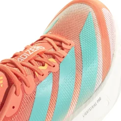Hardloopschoenen Voor Op De Weg|Schoenen < adidas Adizero Boston 13 Hardloopschoenen Dames - semi coral/flash aqua/flash orange JS4954