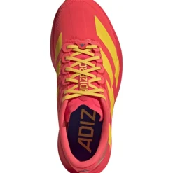 Hardloopschoenen Dames|Schoenen < adidas Adizero EVO SL Hardloopschoenen Dames - lucid red/bold gold/semi lucid blue JQ4410