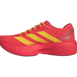 Hardloopschoenen Dames|Schoenen < adidas Adizero EVO SL Hardloopschoenen Dames - lucid red/bold gold/semi lucid blue JQ4410