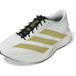 adidas Adizero EVO SL Woven Hardloopschoenen Heren - cloud white/matte gold/core black JQ4441