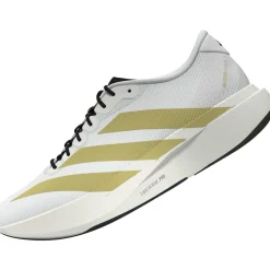 adidas Adizero EVO SL Woven Hardloopschoenen Heren - cloud white/matte gold/core black JQ4441