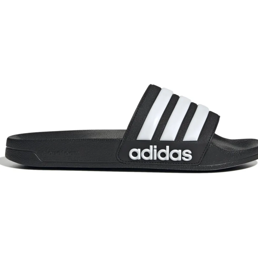 adidas Shower Adilette Badslippers - core black/white/core black GZ5922