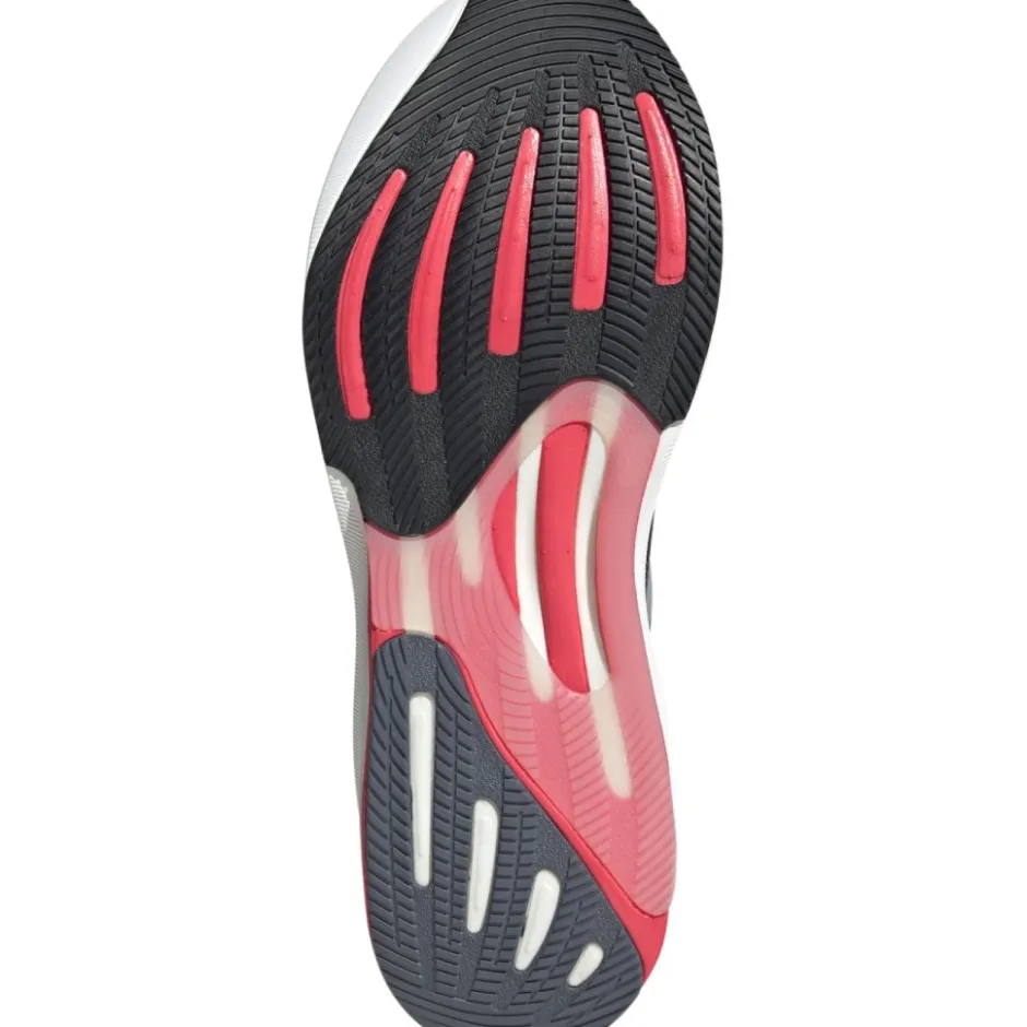 Hardloopschoenen Voor Op De Weg|Hardloopschoenen Heren < adidas Supernova Rise 2 Hardloopschoenen Heren - core black/halo silver/lucid red JQ7699