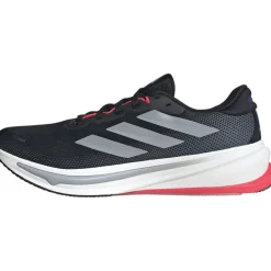 Hardloopschoenen Voor Op De Weg|Hardloopschoenen Heren < adidas Supernova Rise 2 Hardloopschoenen Heren - core black/halo silver/lucid red JQ7699
