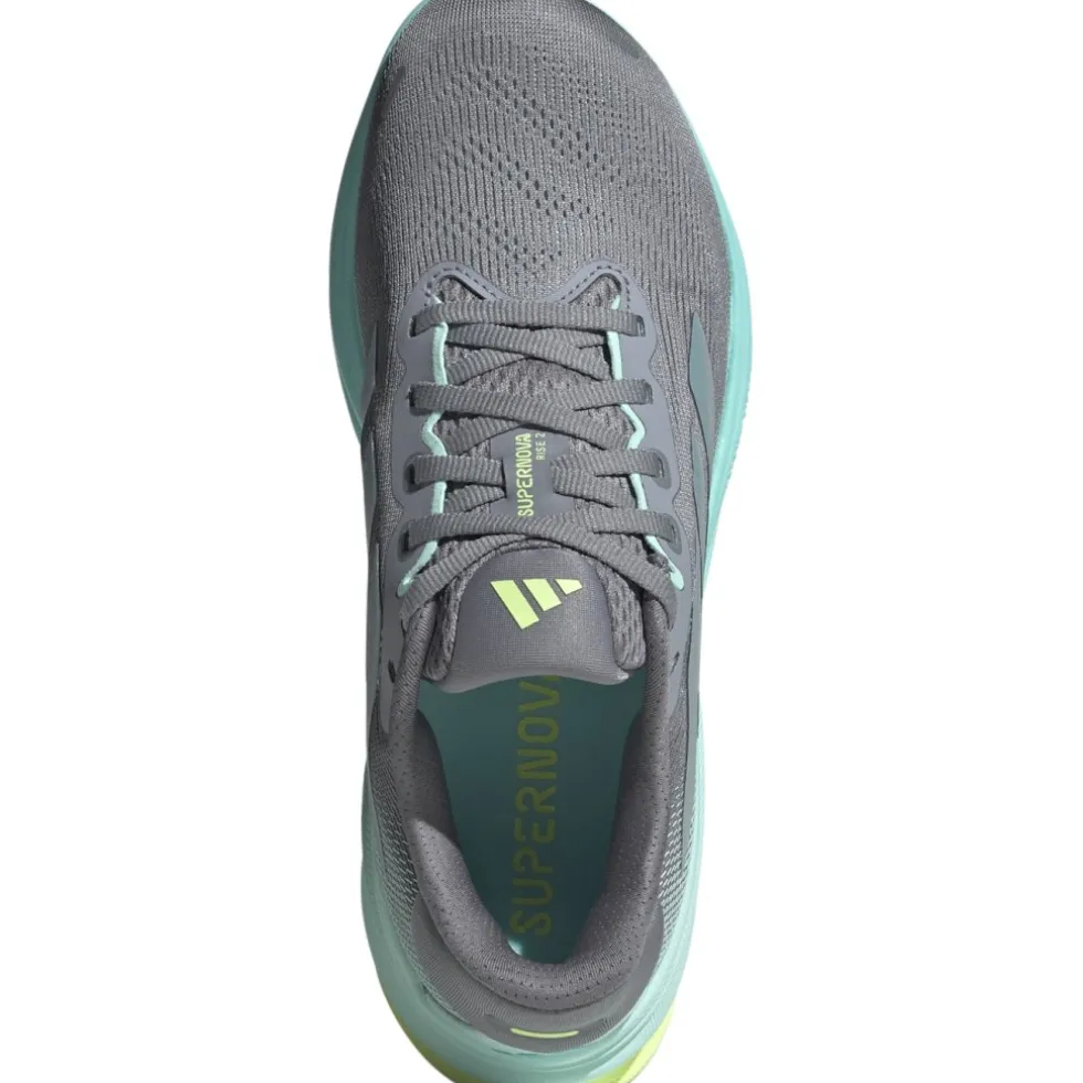 adidas Supernova Rise 2 Hardloopschoenen Dames - grey/magic grey met/flash aqua JQ7691