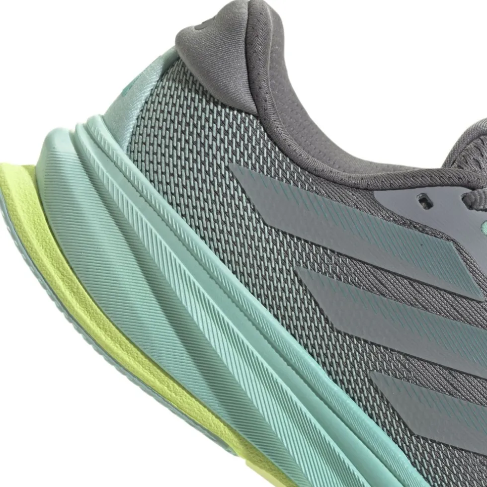 adidas Supernova Rise 2 Hardloopschoenen Dames - grey/magic grey met/flash aqua JQ7691