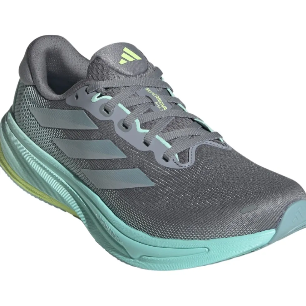 adidas Supernova Rise 2 Hardloopschoenen Dames - grey/magic grey met/flash aqua JQ7691