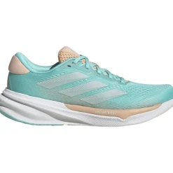 Hardloopschoenen Voor Op De Weg|Schoenen < adidas Supernova Stride 2 Hardloopschoenen Dames - flash aqua/zero metal/power coral IH8652