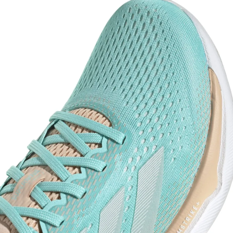 Hardloopschoenen Voor Op De Weg|Schoenen < adidas Supernova Stride 2 Hardloopschoenen Dames - flash aqua/zero metal/power coral IH8652