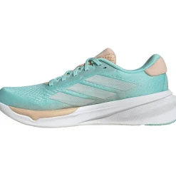 Hardloopschoenen Voor Op De Weg|Schoenen < adidas Supernova Stride 2 Hardloopschoenen Dames - flash aqua/zero metal/power coral IH8652