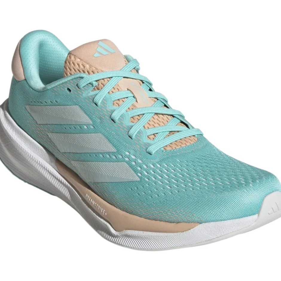Hardloopschoenen Voor Op De Weg|Schoenen < adidas Supernova Stride 2 Hardloopschoenen Dames - flash aqua/zero metal/power coral IH8652