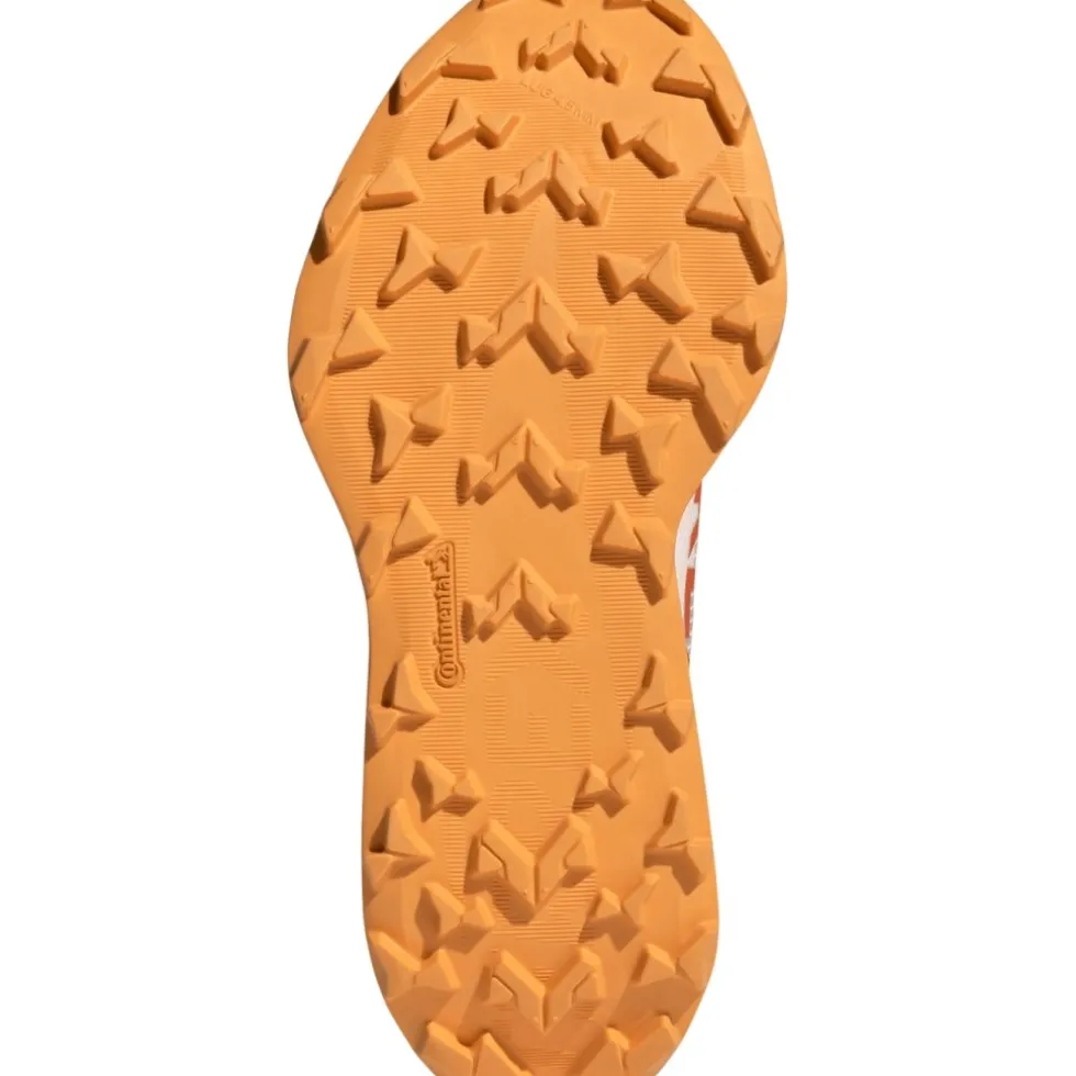 adidas TERREX Agravic AT Trailrunningschoenen Dames - cloud white/impact orange/reflective silver JR9113