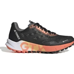 adidas TERREX Agravic Flow 2 GORE-TEX Trailrunningschoenen Dames - core black/core black/core fuchsia HR1146