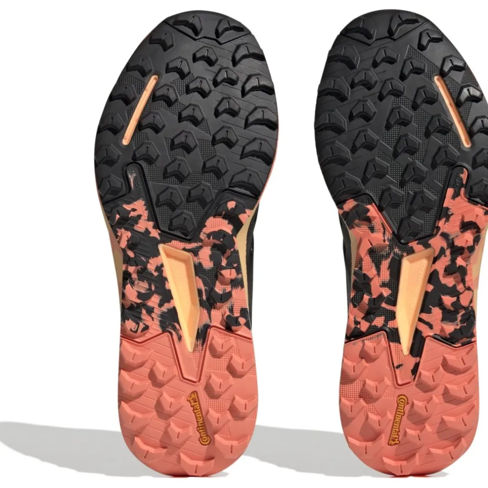 adidas TERREX Agravic Flow 2 GORE-TEX Trailrunningschoenen Dames - core black/core black/core fuchsia HR1146