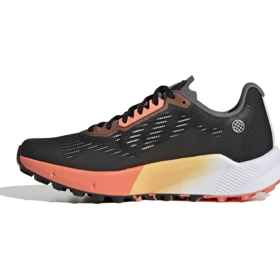 adidas TERREX Agravic Flow 2 GORE-TEX Trailrunningschoenen Dames - core black/core black/core fuchsia HR1146