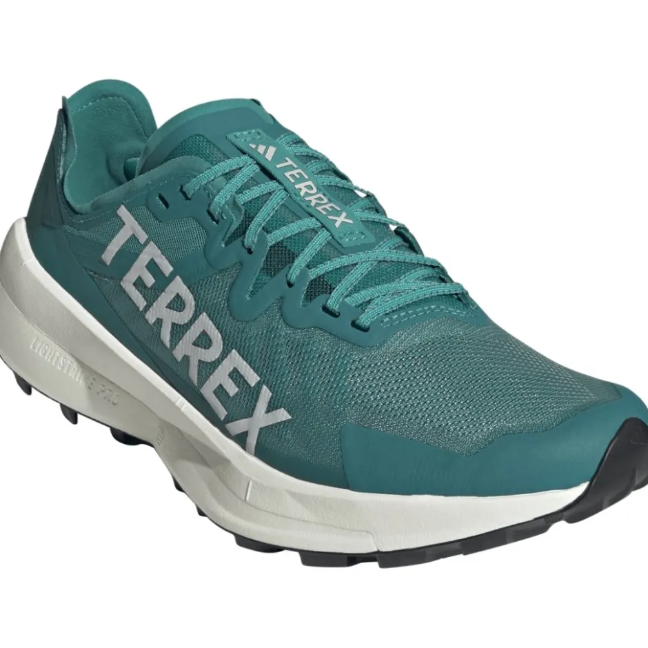Hardloopschoenen Heren|Trailrunning Schoenen < adidas TERREX Agravic Speed Trailrunningschoenen Heren - pure teal/grey one/core black JR5239