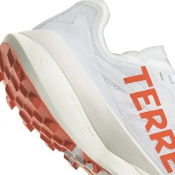 adidas TERREX Agravic Speed Trailrunningschoenen Dames - white/impact orange/dash grey IH3771