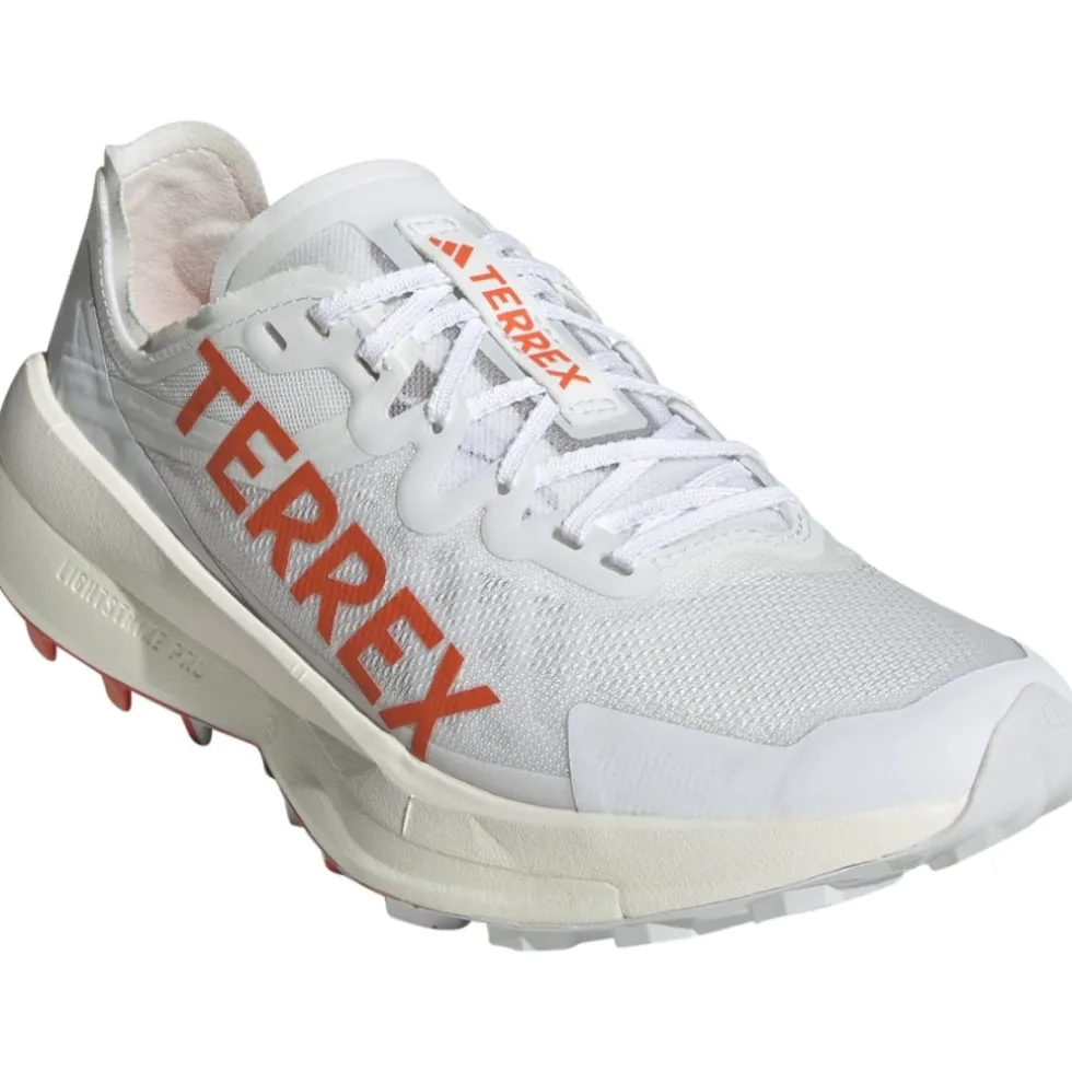 adidas TERREX Agravic Speed Trailrunningschoenen Dames - white/impact orange/dash grey IH3771