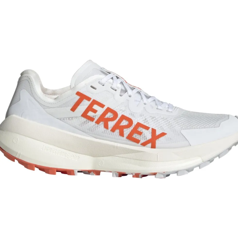 adidas TERREX Agravic Speed Trailrunningschoenen Dames - white/impact orange/dash grey IH3771