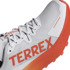 adidas TERREX Agravic 3 Trailrunningschoenen Dames - white/semi impact orange/dash grey JI0955