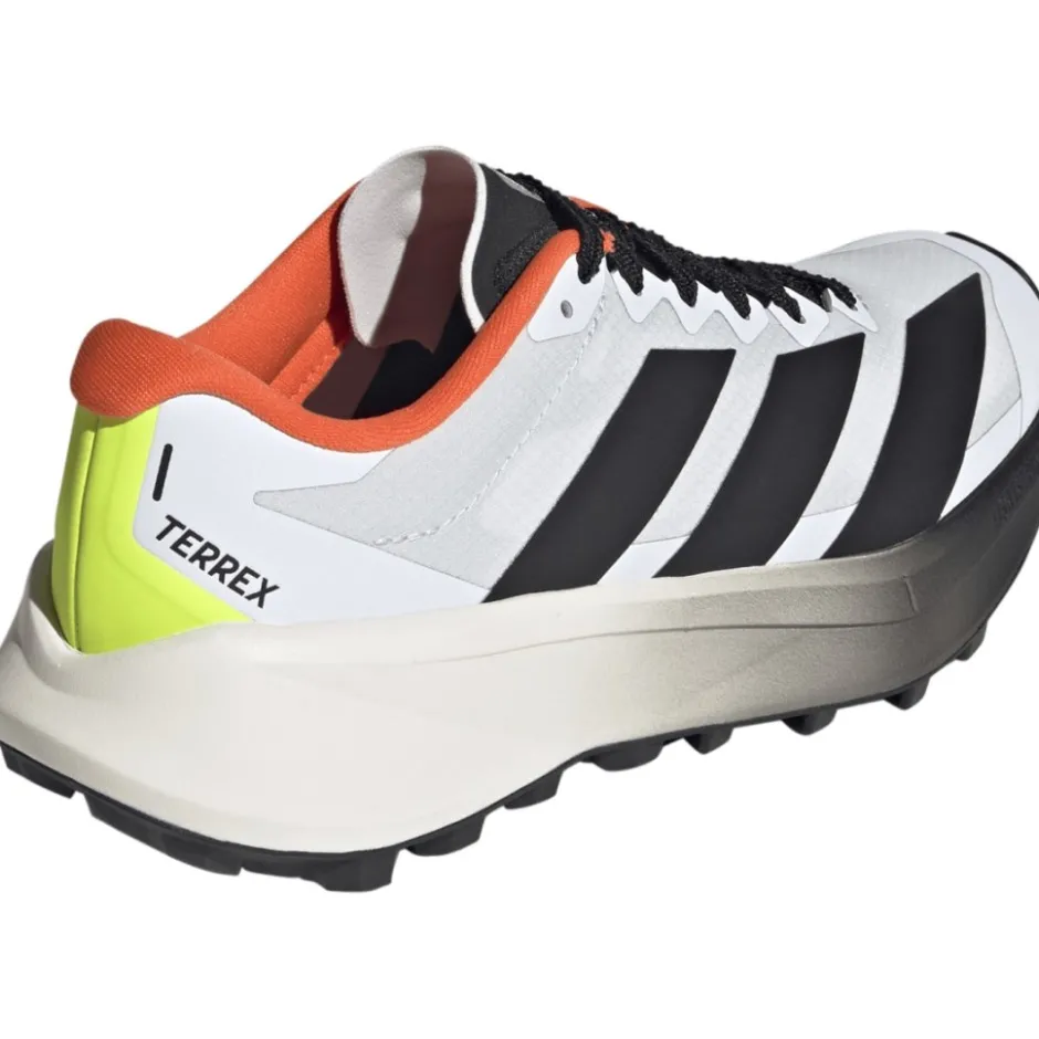 Hardloopschoenen Dames|Schoenen < adidas TERREX Agravic 4 Trailrunningschoenen Dames - cloud white/core black/semi impact orange KK1136