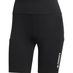 Broeken & Rokken < adidas TERREX uti 8" Wandehort Dae - zwart JF1272