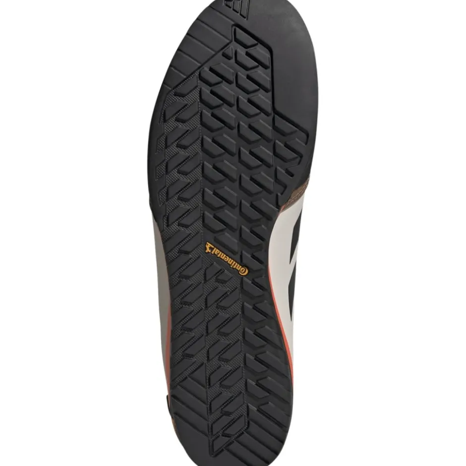 Approachschoenen|Approachschoenen < adidas TERREX Skychaser Solo approachschoenen heren - cardboard/carbon/semi impact orange JS4329