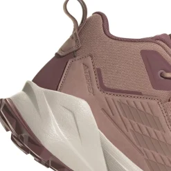 Wandelschoenen|Wandelschoenen < adidas TERREX Trailmaker 2 Leer Mid Trekkingschoenen Dames - warm clay/warm clay/quiet crimson IH3744