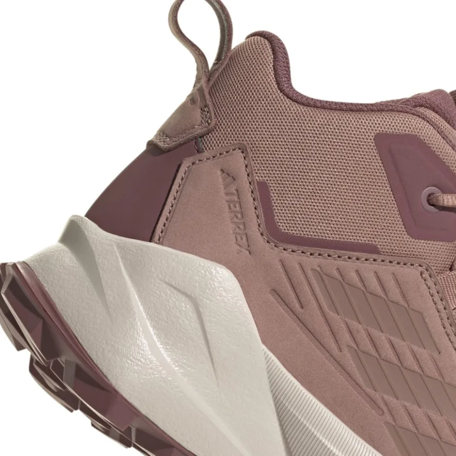 Wandelschoenen|Wandelschoenen < adidas TERREX Trailmaker 2 Leer Mid Trekkingschoenen Dames - warm clay/warm clay/quiet crimson IH3744