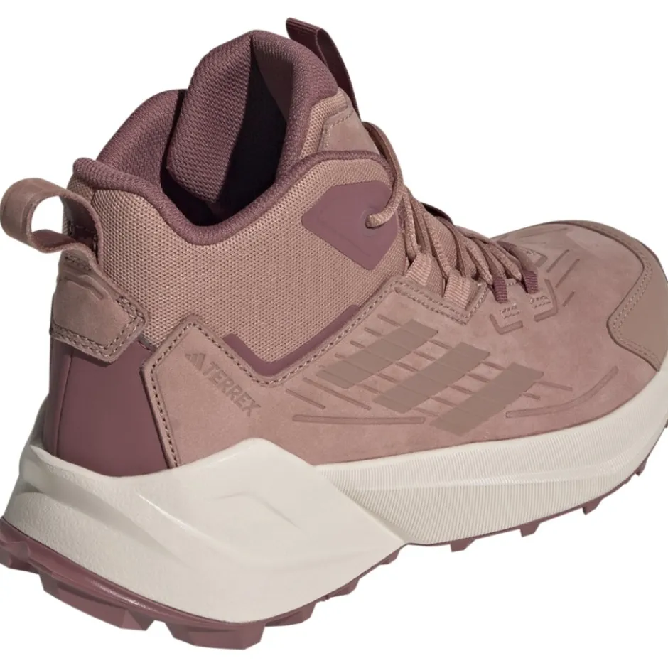 Wandelschoenen|Wandelschoenen < adidas TERREX Trailmaker 2 Leer Mid Trekkingschoenen Dames - warm clay/warm clay/quiet crimson IH3744