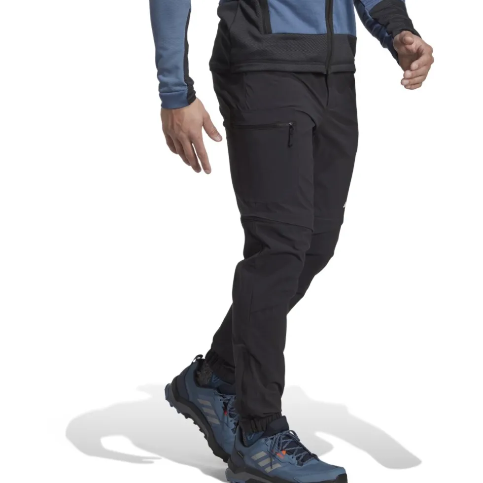 adidas TERREX Utilitas Zip-Off Broek Heren - zwart HN2896