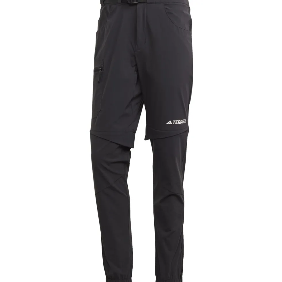 adidas TERREX Utilitas Zip-Off Broek Heren - zwart HN2896