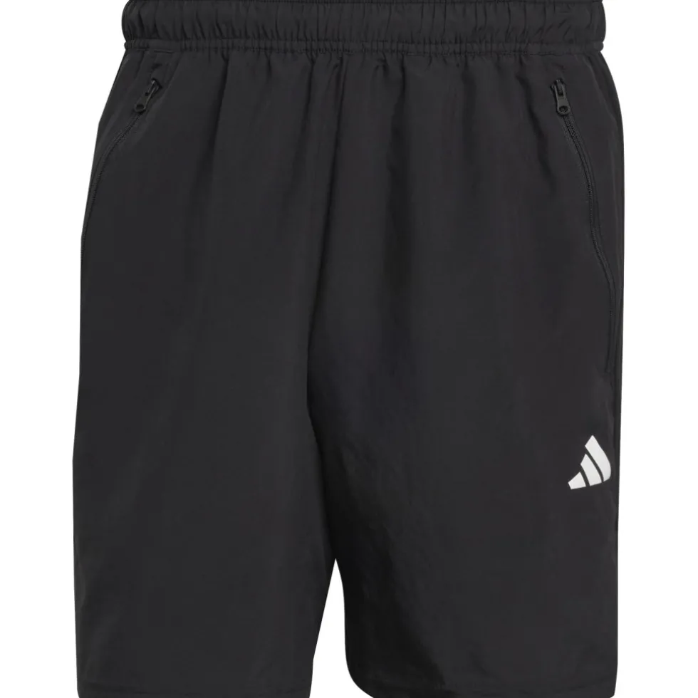 adidas Train Essentials 3-Stripes 9" Woven Shorts Heren - zwart/wit IC6976