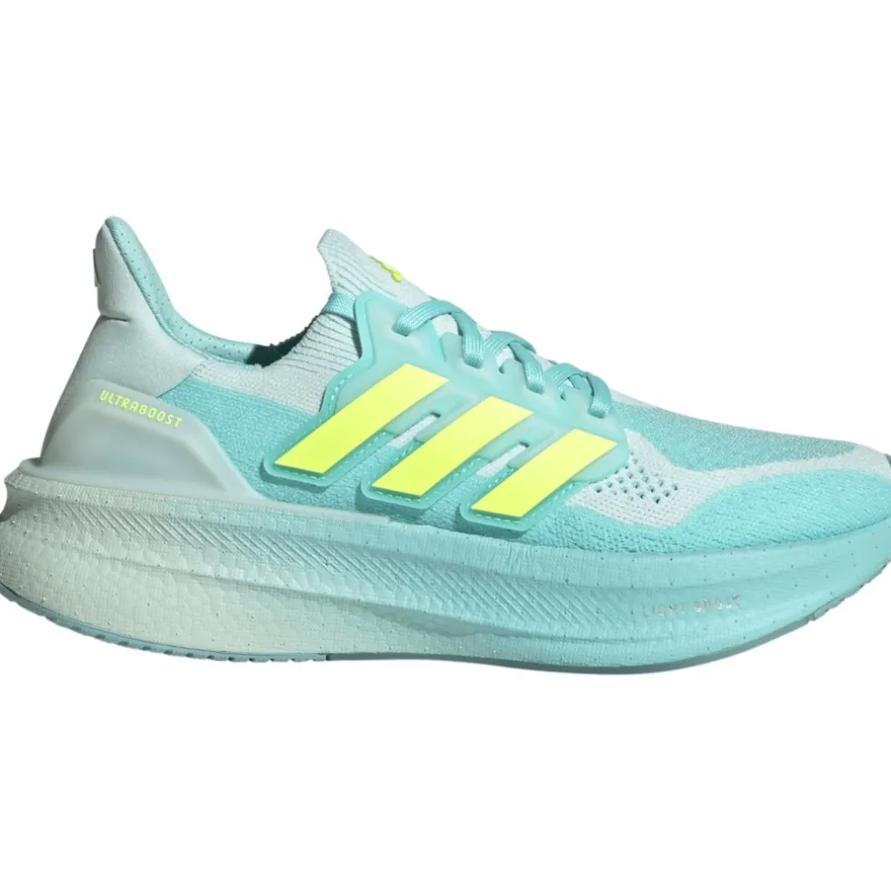 adidas Ultraboost 5 Hardloopschoenen Dames - flash aqua/hi-res yellow/halo mint JQ2911