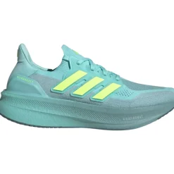 Hardloopschoenen Voor Op De Weg|Hardloopschoenen Heren < adidas Ultraboost 5 Hardloopschoenen Heren - flash aqua/lucid lemon/mint ton JQ2909