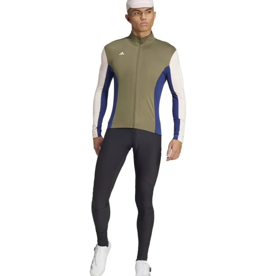 Winterbroeken < adidas Winter Eential Padded Cycling Fietbroek met bretel Heren - zwart IT2326